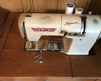 ELNA SUPERMATIC SEWING MACHINE