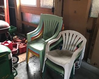 VINTAGE OUTDOOR CHAIRS