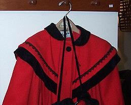 Vintage Rothchild's little girl's wool coat and hat