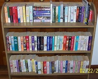 Bookshelf w / paperbacks