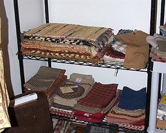 New Park Design curtains, valances, tablecloths, new placemats, napkins, etc...