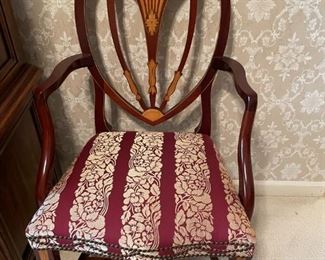 Hepplewhite - Sheraton Style Inlaid Chair 