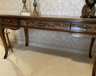 Drexel Chinoisserie Style Writing Desk