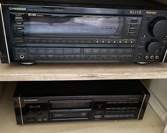 Pioneer Tuner and VHS Player