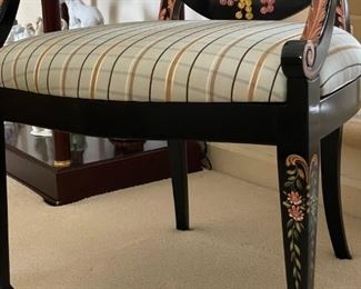 Hepplewhite Painted Arm Chair