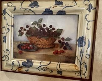 Sumer Fruit - taken from a series of old lithographs orgininally published in 1880 by German artist EJ Gaucher.  Artist A.Churchill