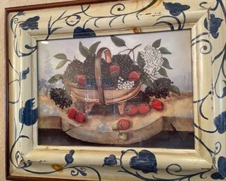 Sumer Fruit - taken from a series of old lithographs orgininally published in 1880 by German artist EJ Gaucher.  Artist A.Churchill