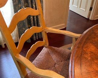 Wicker Dining Chair - Whitesand