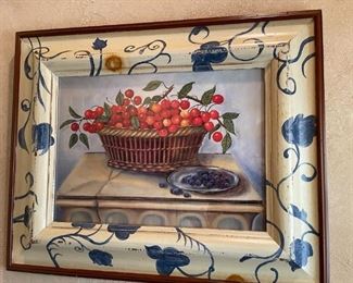 Sumer Fruit - taken from a series of old lithographs orgininally published in 1880 by German artist EJ Gaucher.  Artist A.Churchill