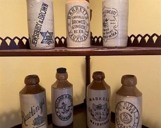 Collection of Ginger Bottles