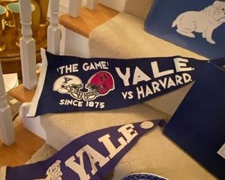 A selection of Yale memorabilia