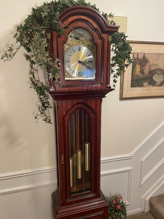 . . . a wonderful grandfather clock