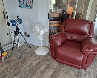 nice leather recliner