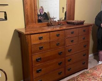 . . . and awesome matching dresser