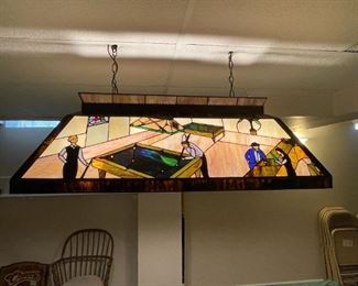 . . . pool table light fixture IS for sale
