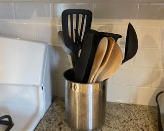 . . . utensils