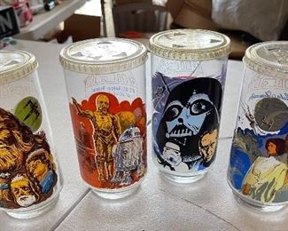 Closer view of glasses. 