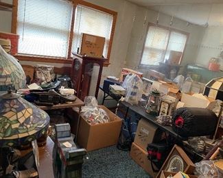 Misc camping items and purses. L