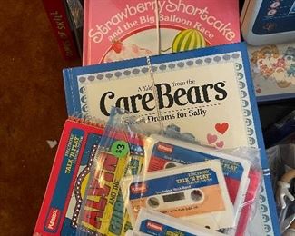 Vintage strawberry shortcake &
Care bear books