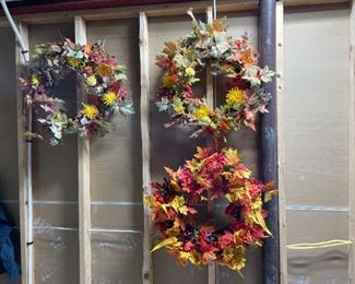 . ..great selection of wreaths
