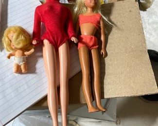. . . original Barbie and Skipper