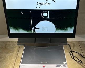 Optelec ClearView Plus Magnifier 22 Inch Monitor And Ultra Flexible TFT Arm
