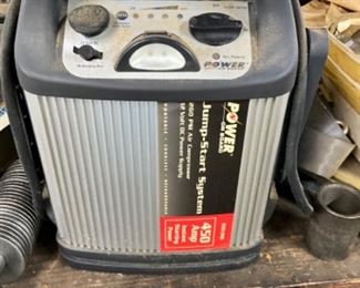 Shop - jump start system