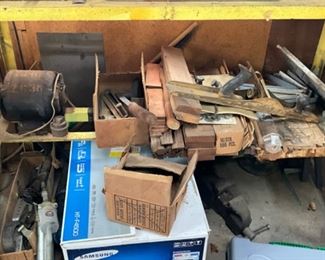 Shop - found lots of wood in various sizes & shapes