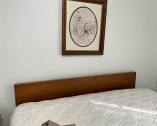 Bedroom - headboard, mattress & box springs