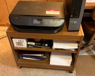 Living Room - electronics for desk area