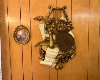 Living Room - vintage Home interior plaques