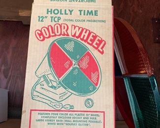 Vintage color Wheel in box