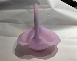 Fenton - rare color - stand candy dish with lid