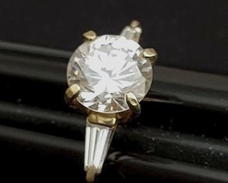 Ladies 14KT Solitaire