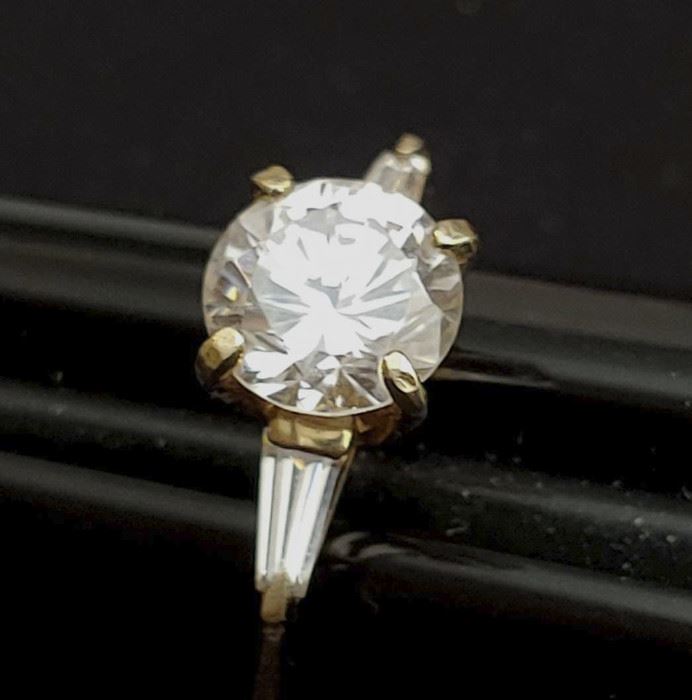 Ladies 14KT Solitaire