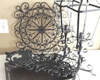 Black Steel Art Decor