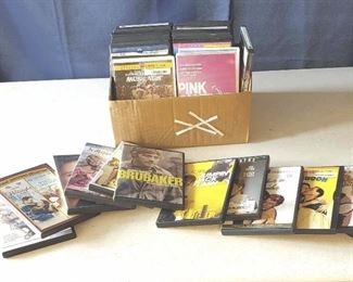 Box of DVD Movies