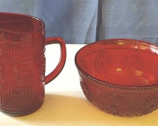 Pioneer Woman Pitcher Bowl