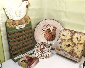 Rooster Themed Collectibles