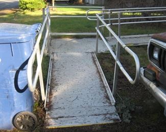 Out Front: EZ-ACCESS Pathway Modular Access System  26' w/dual Flat Platforms