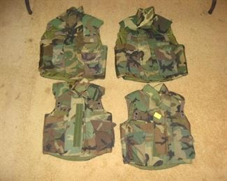 Upstairs Bedroom Right:  Body/Flack Armour U.S. Vest                  Extra Large-Large-2 Extra Small