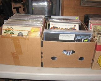 Living Room:  Records (LP's)