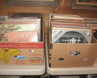 Living Room:  Records (LP's)