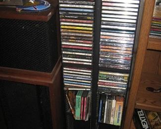 Living Room:  CD's