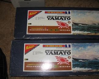 Living Room:  Great Find--YAMATO JAPANESE NAVY SUPER DREADNOUGHT BATTLESHIP 1:200 SCALE (NICHIMO)
