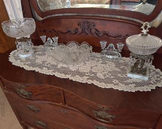 fancy cut glass and crystal