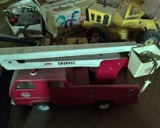 vintage snorkel fire truck