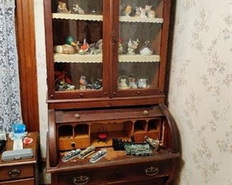 office secretary cabinet and collectables