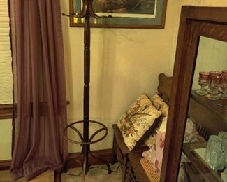 antique coat rack