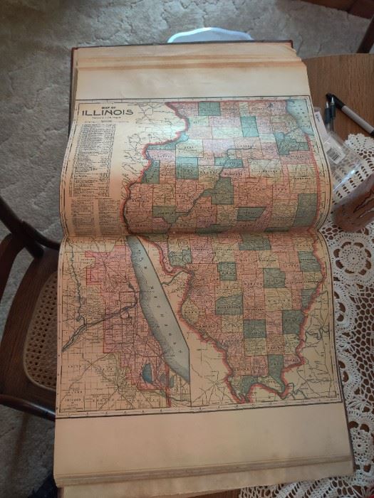 1911 Livingston County Atlas Book